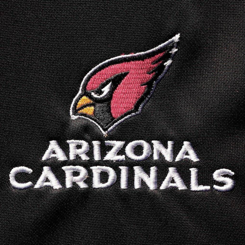 Arizona Cardinals Dunbrooke Apprentice Full-Zip Hoodie - Black/Gray for sale