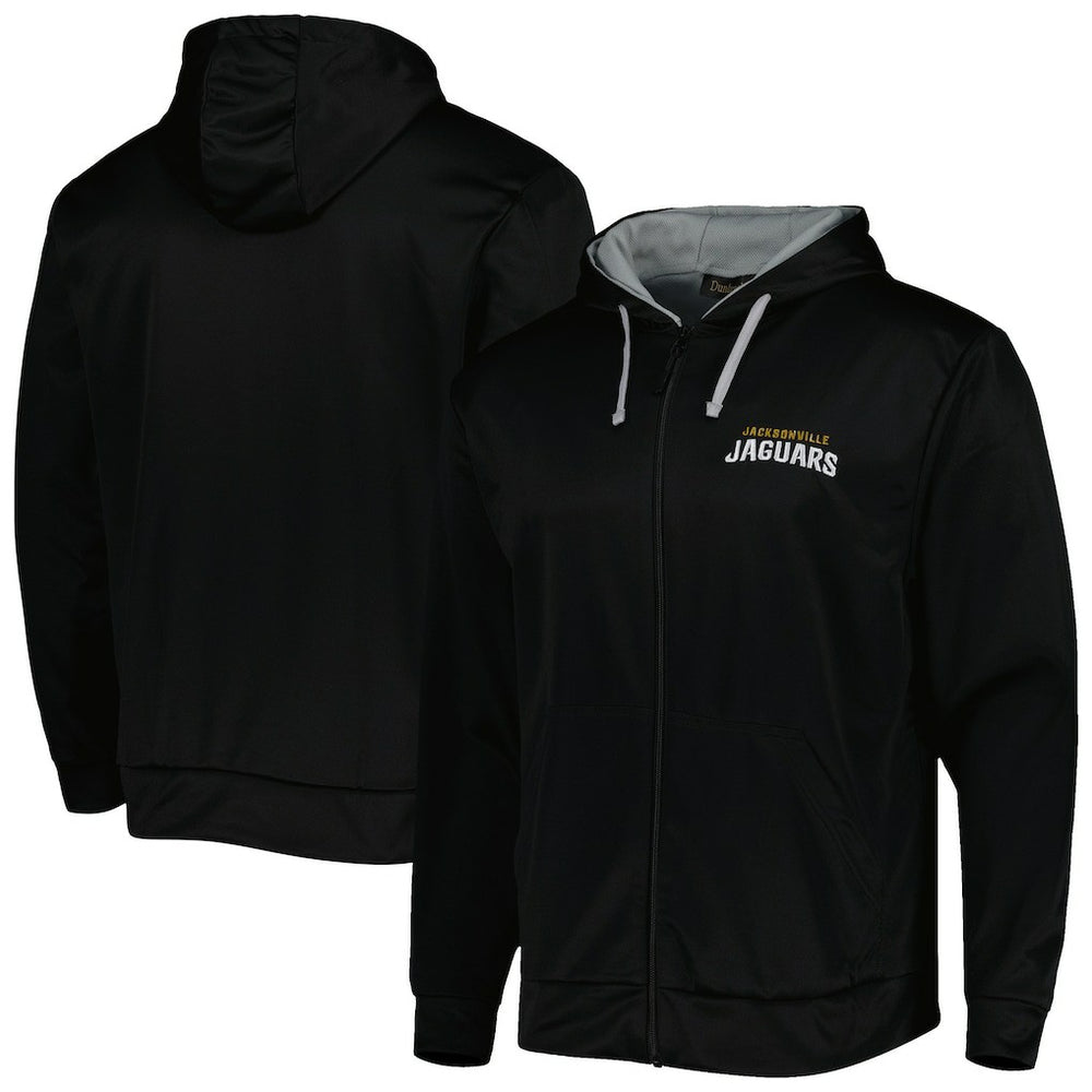 Jacksonville Jaguars Dunbrooke Apprentice Full-Zip Hoodie - Black/Gray for sale