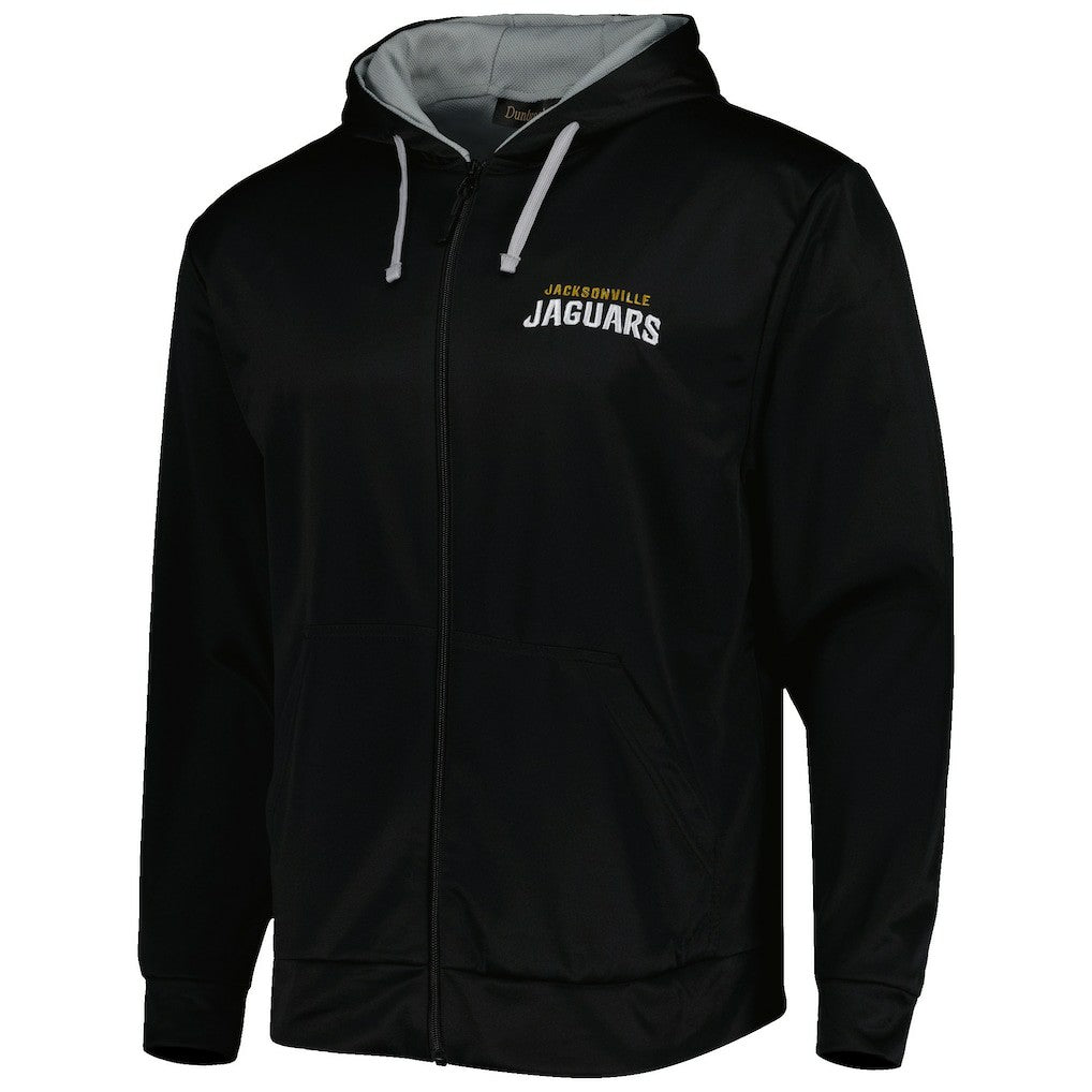 Jacksonville Jaguars Dunbrooke Apprentice Full-Zip Hoodie - Black/Gray for sale