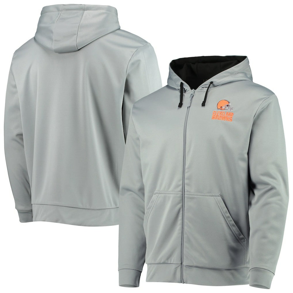 Cleveland Browns Dunbrooke Apprentice Full-Zip Hoodie - Gray/Black on sale