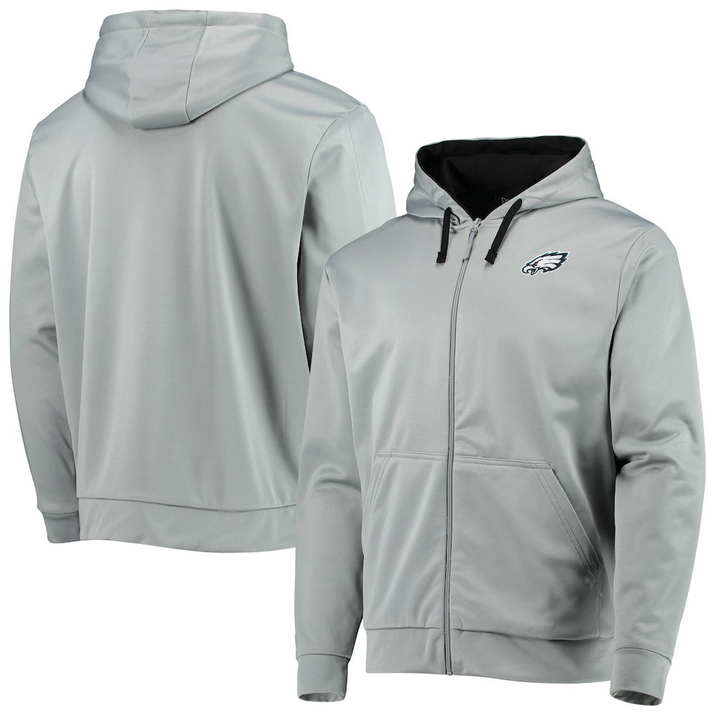 Philadelphia Eagles Dunbrooke Apprentice Full-Zip Hoodie - Gray/Black discount