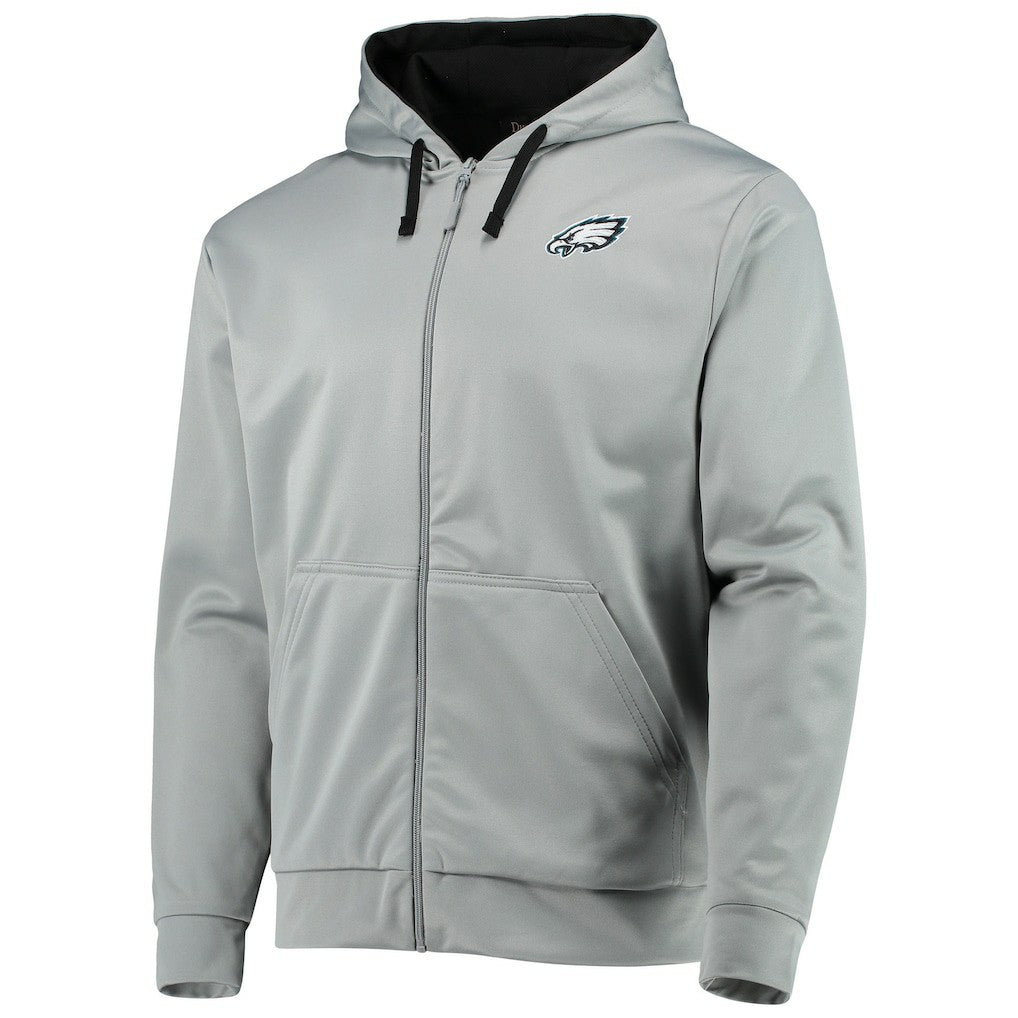 Philadelphia Eagles Dunbrooke Apprentice Full-Zip Hoodie - Gray/Black discount