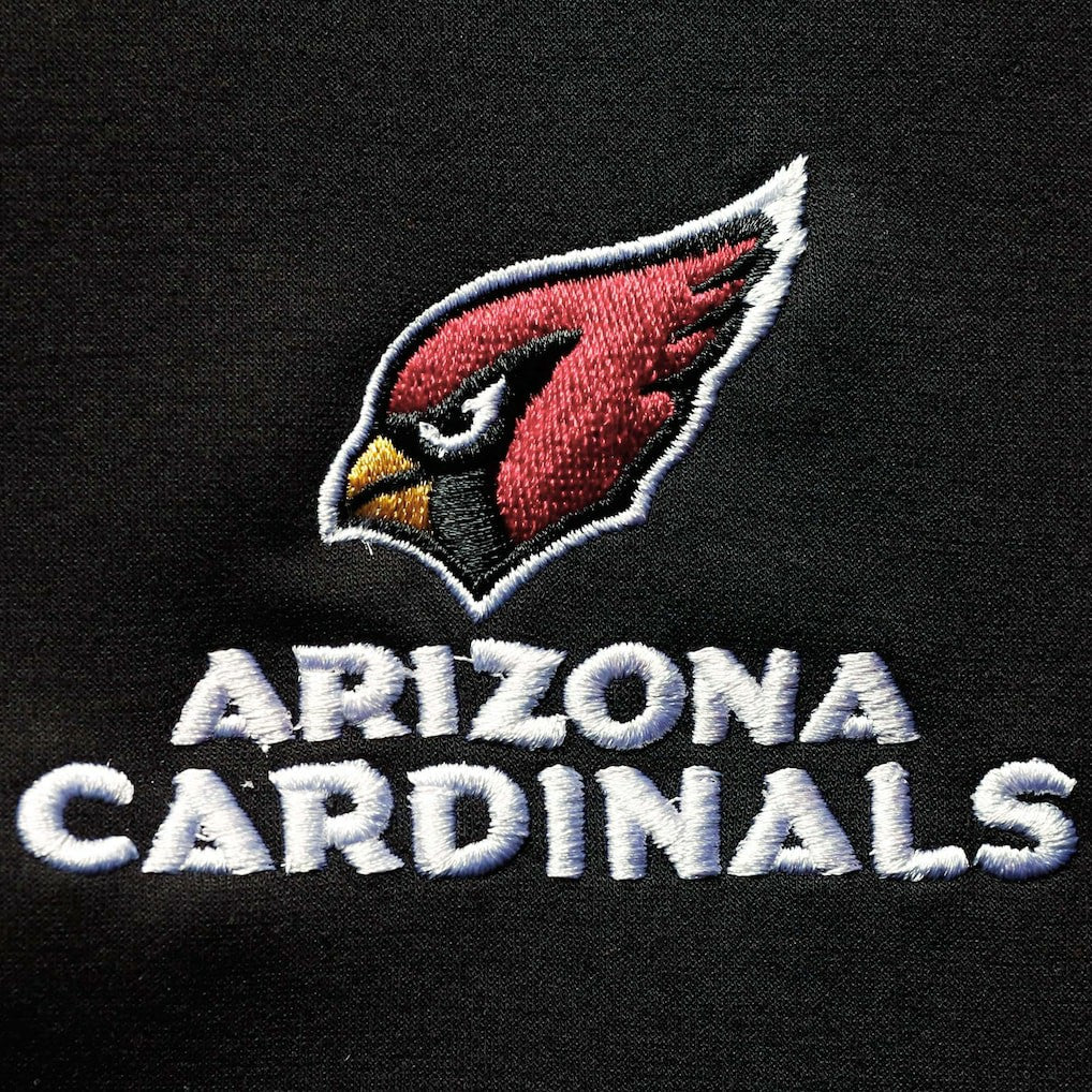 Arizona Cardinals Dunbrooke Shag Tri-Blend Full-Zip Raglan Hoodie - Black for sale