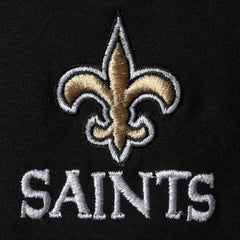 New Orleans Saints Dunbrooke Shag Tri-Blend Full-Zip Raglan Hoodie - Black on sale