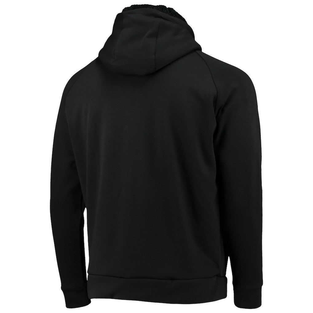 New Orleans Saints Dunbrooke Shag Tri-Blend Full-Zip Raglan Hoodie - Black on sale