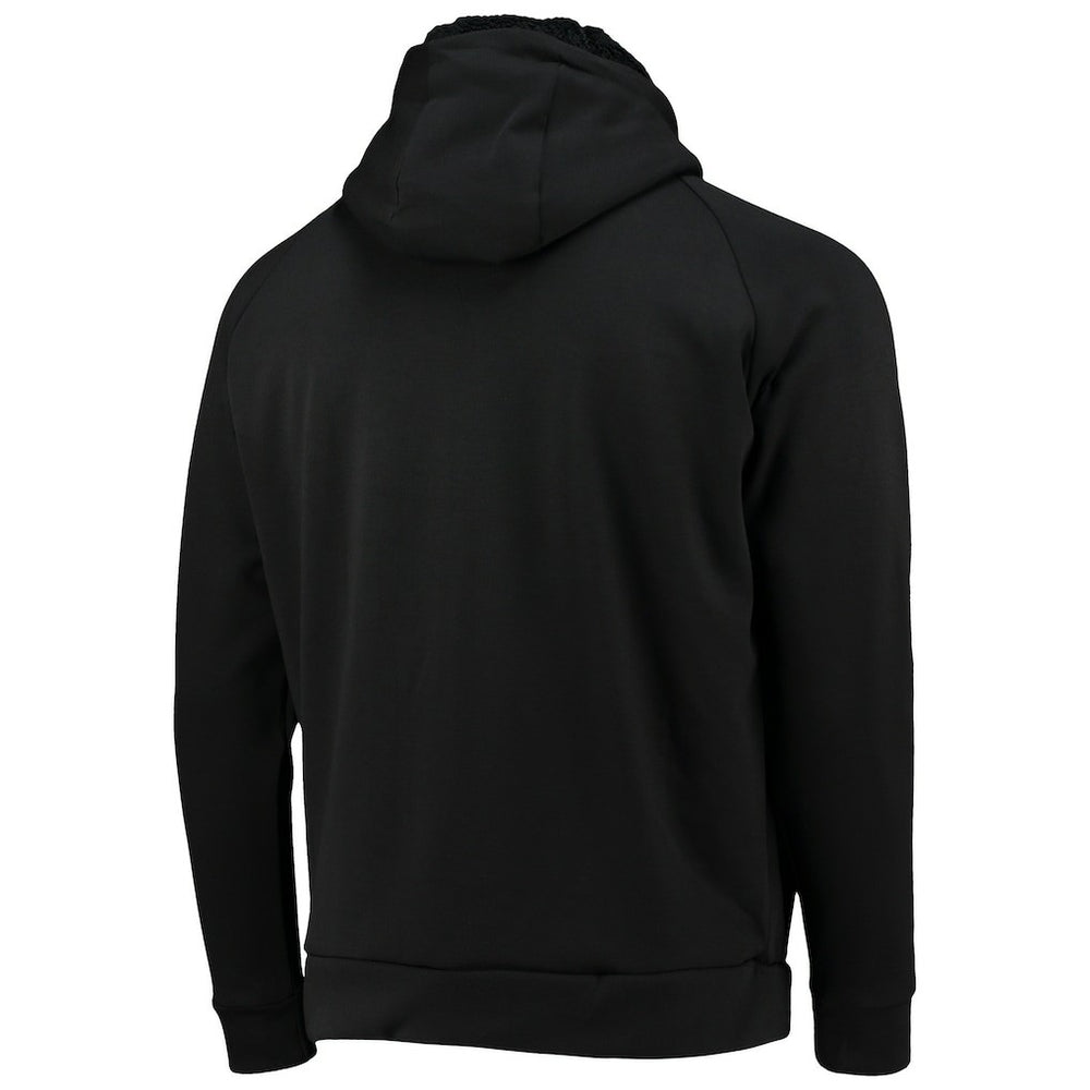 New Orleans Saints Dunbrooke Shag Tri-Blend Full-Zip Raglan Hoodie - Black on sale