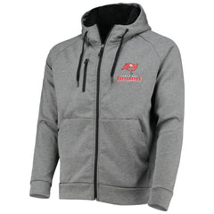 Tampa Bay Buccaneers Dunbrooke Shag Tri-Blend Full-Zip Raglan Hoodie - Charcoal sale