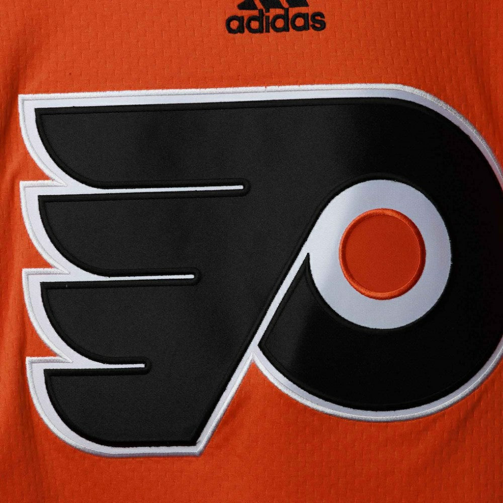 Philadelphia Flyers adidas Logo AEROREADY Pullover Sweater Orange