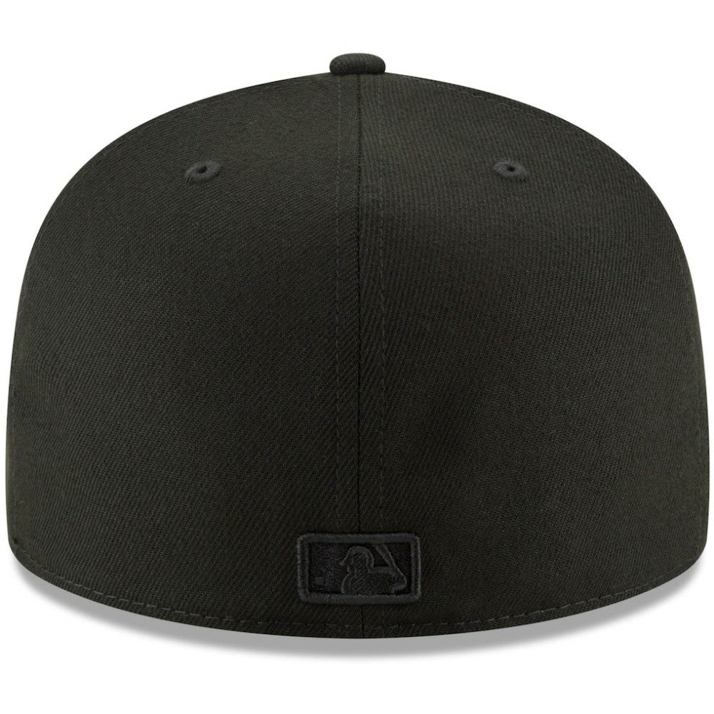 St. Louis Cardinals Black on Black 59FIFTY Fitted Hat - Black | New Era