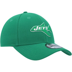 New York Jets New Era Plane The League 9FORTY Adjustable Hat - Kelly Green online