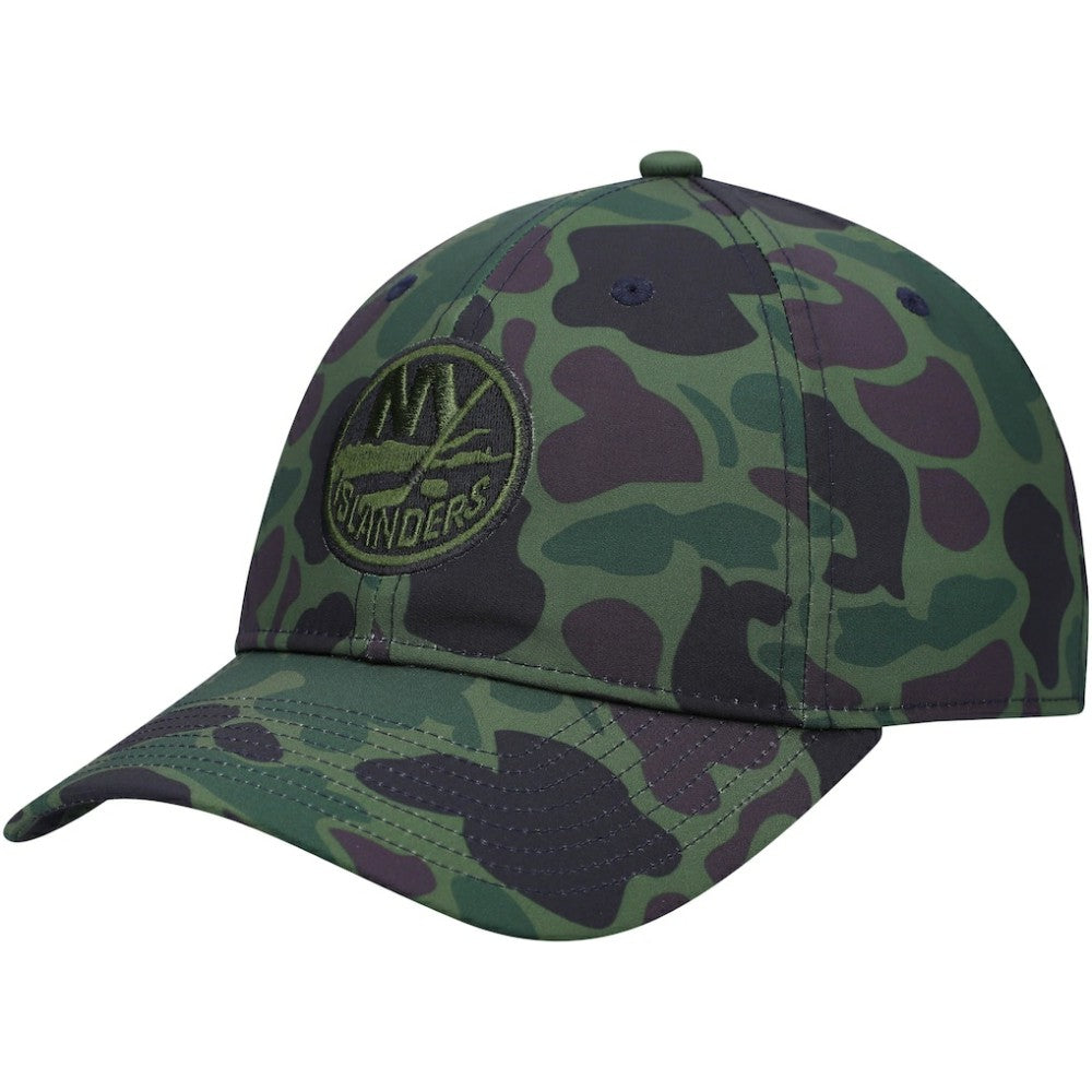New York Islanders adidas Locker Room Slouch Adjustable Hat Camo