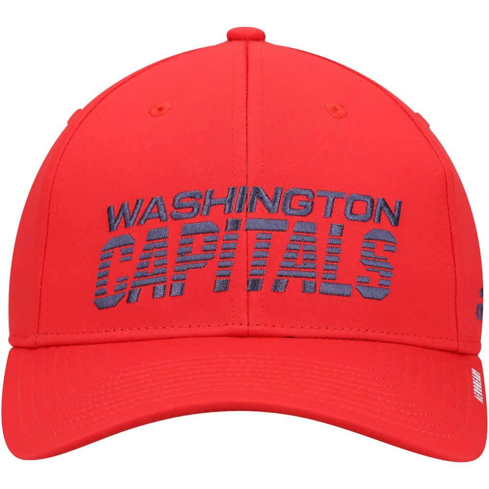 Washington Capitals adidas 2021 Locker Room AEROREADY Flex Hat Red