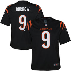 Joe Burrow Cincinnati Bengals Youth Game Jersey - Black | Nike outlet
