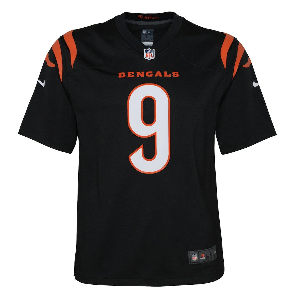 Joe Burrow Cincinnati Bengals Youth Game Jersey - Black | Nike outlet