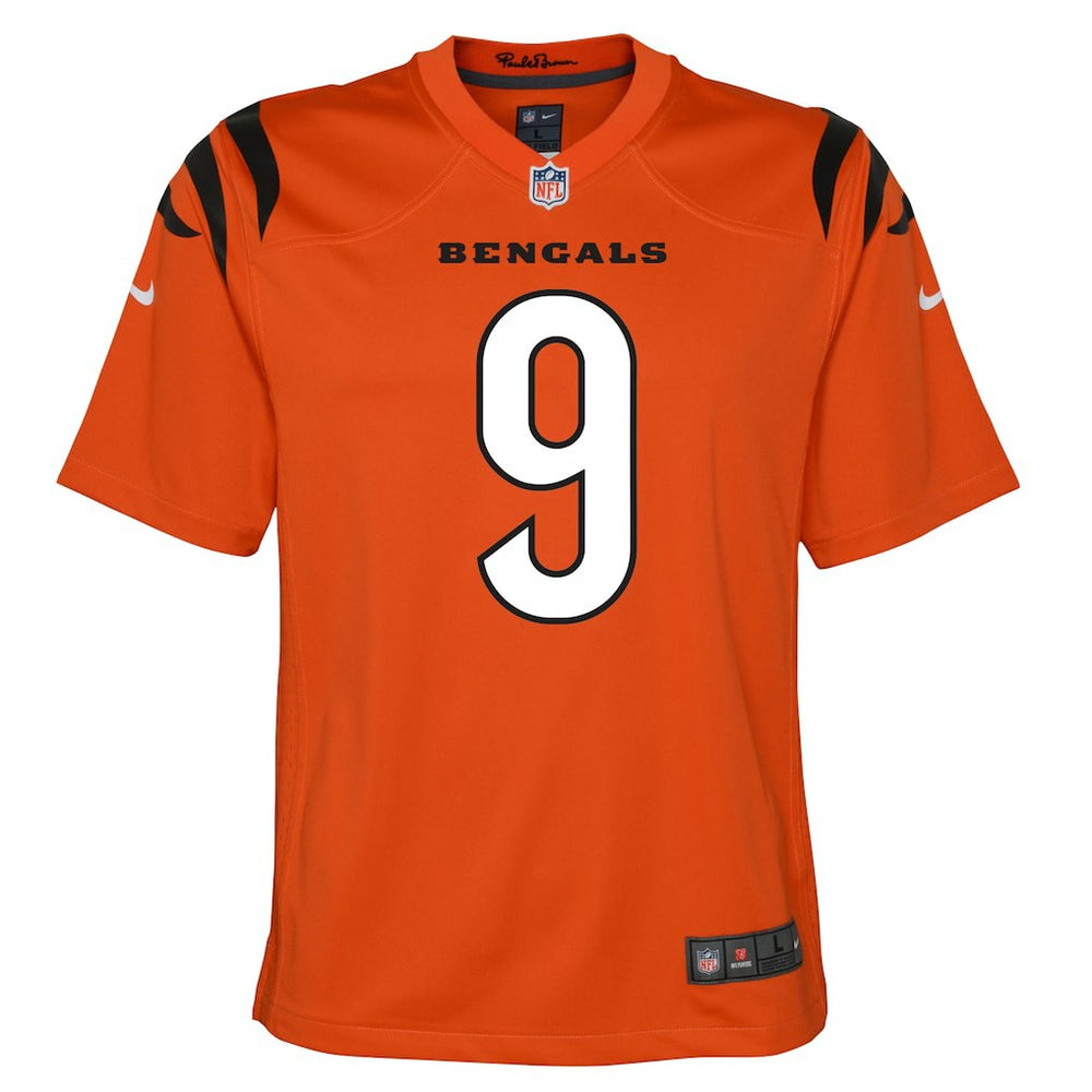 Joe Burrow Cincinnati Bengals Youth Game Jersey - Orange | Nike online