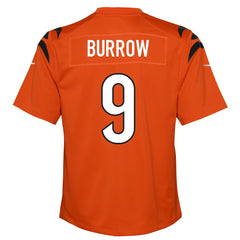 Joe Burrow Cincinnati Bengals Youth Game Jersey - Orange | Nike online