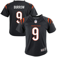 Joe Burrow Cincinnati Bengals Preschool Game Jersey - Black | Nike online