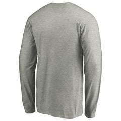 Boston Bruins Primary Logo Long Sleeve T-Shirt Heather Gray