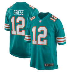 Bob Griese Miami Dolphins Retired Player Jersey - Aqua | Nike for sale