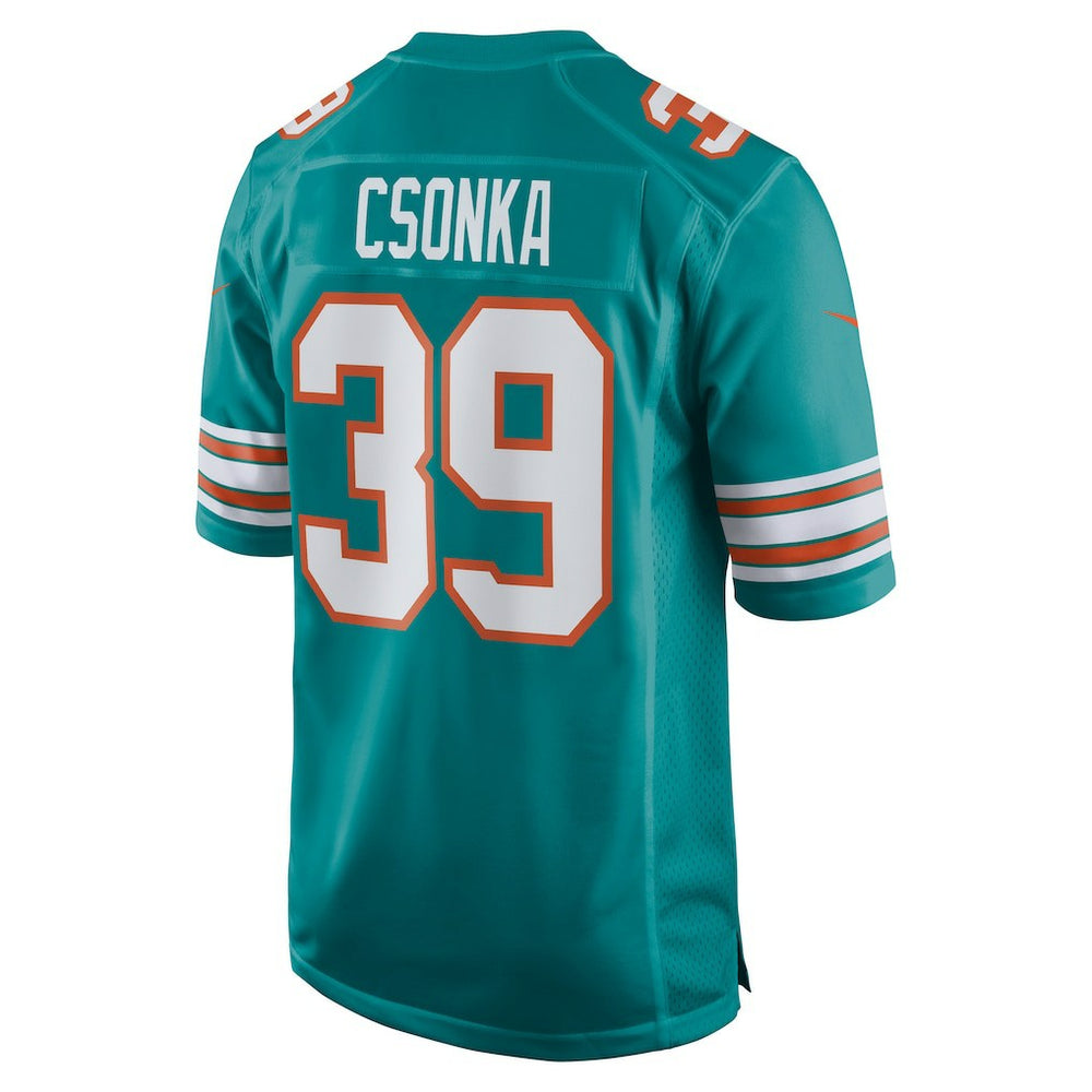 Larry Csonka Miami Dolphins Retired Player Jersey - Aqua | Nike sale