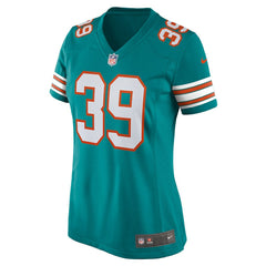 Larry Csonka Miami Dolphins Women's Retired Player Jersey - Aqua | Nike cheap