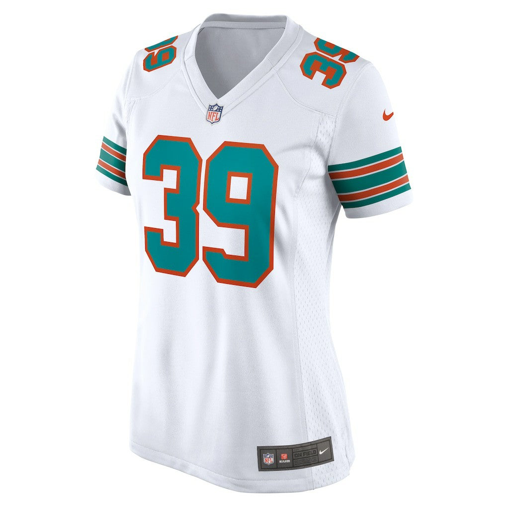 Larry Csonka Miami Dolphins Women's Retired Player Jersey - White | Nike for sale