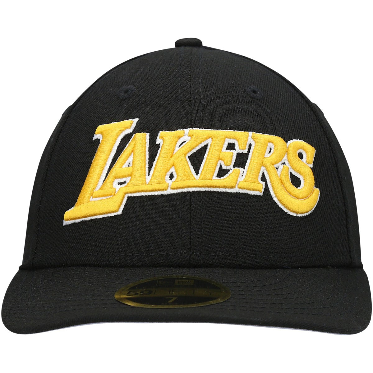Los Angeles Lakers Team Low Profile 59FIFTY Fitted Hat - Black | New Era online
