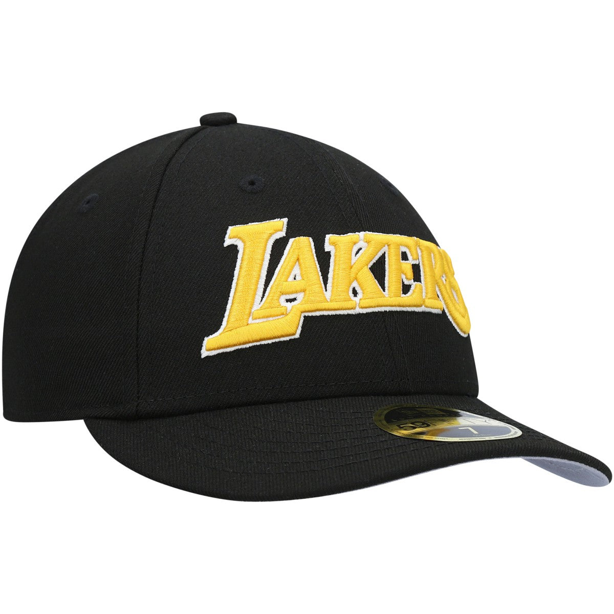 Los Angeles Lakers Team Low Profile 59FIFTY Fitted Hat - Black | New Era online