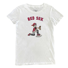 Boston Red Sox Tiny Turnip Women's Caleb the Catcher T-Shirt - White