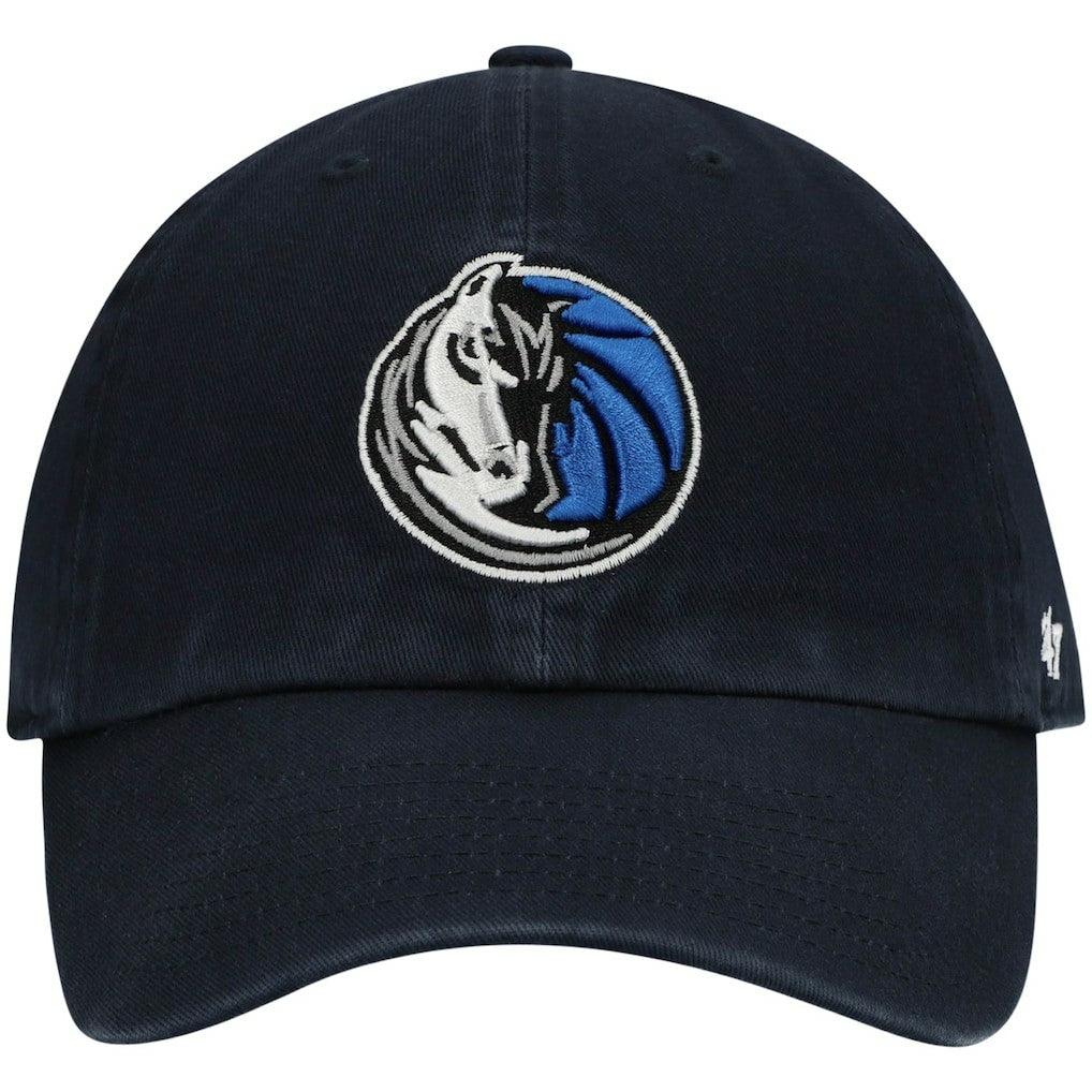 Dallas Mavericks '47 Core Logo Clean Up Adjustable Hat sale - Navy | 47 brand shop