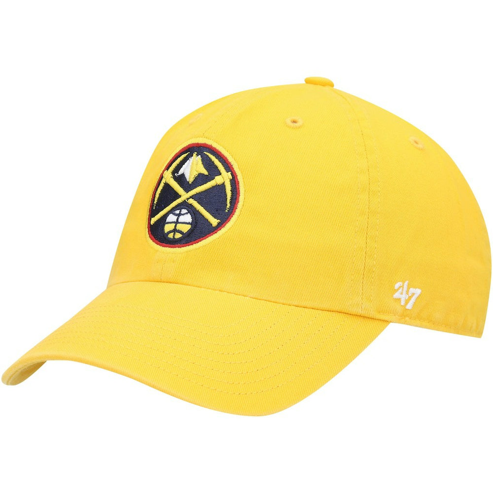 Denver Nuggets '47 Core Logo Clean Up Adjustable Hat sale - Gold | 47 brand on sale