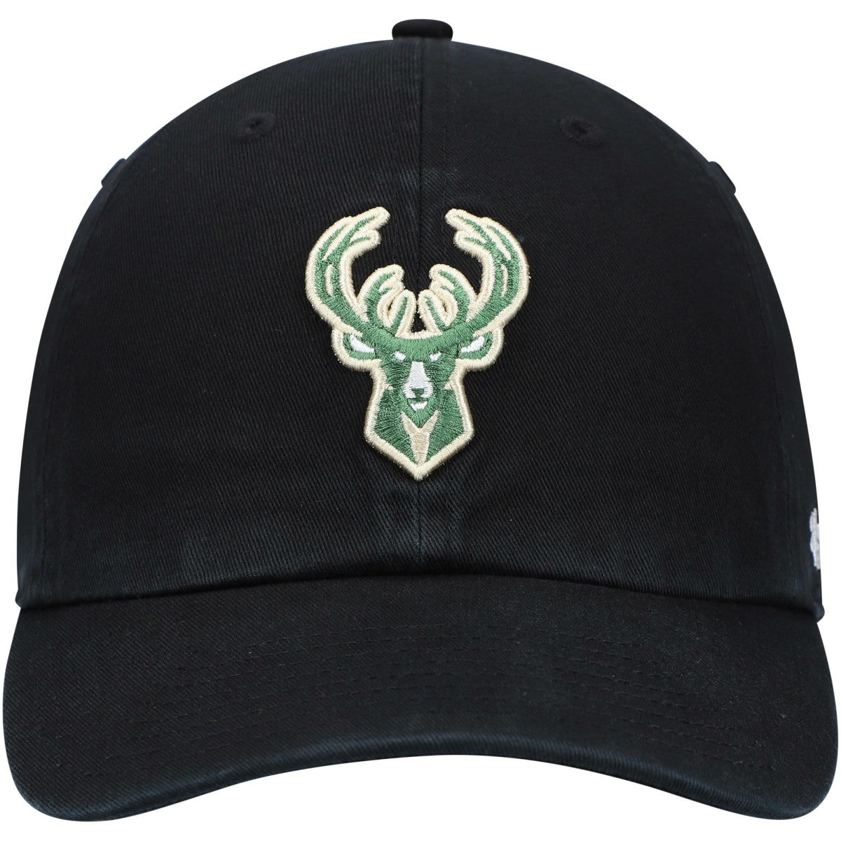 Milwaukee Bucks '47 Core Logo Clean Up Adjustable Hat - Black | 47 brand outlet