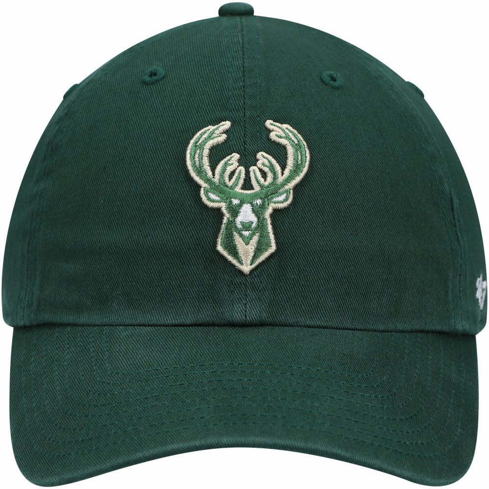Milwaukee Bucks '47 Core Logo Clean Up Adjustable Hat - Hunter Green | 47 brand online
