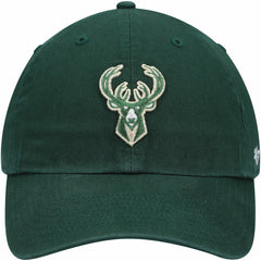 Milwaukee Bucks '47 Core Logo Clean Up Adjustable Hat - Hunter Green | 47 brand online