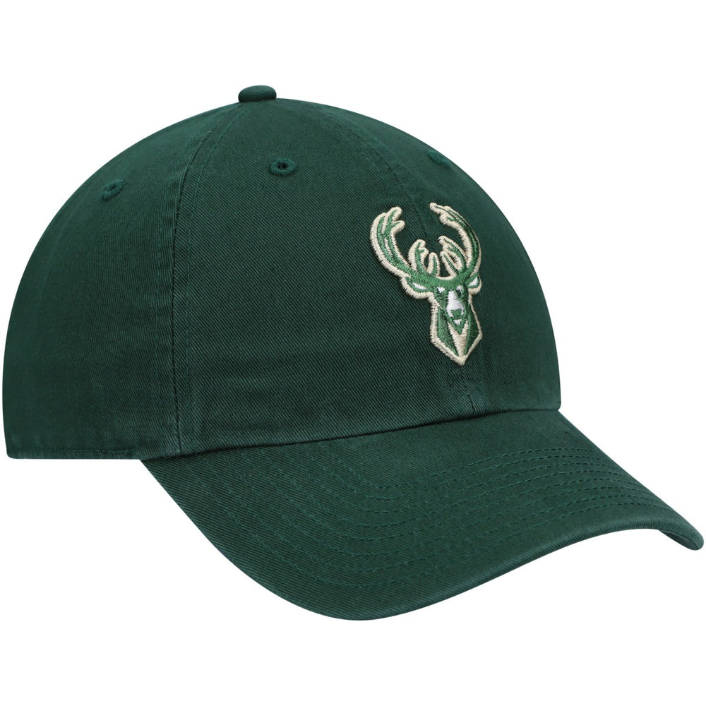 Milwaukee Bucks '47 Core Logo Clean Up Adjustable Hat - Hunter Green | 47 brand online