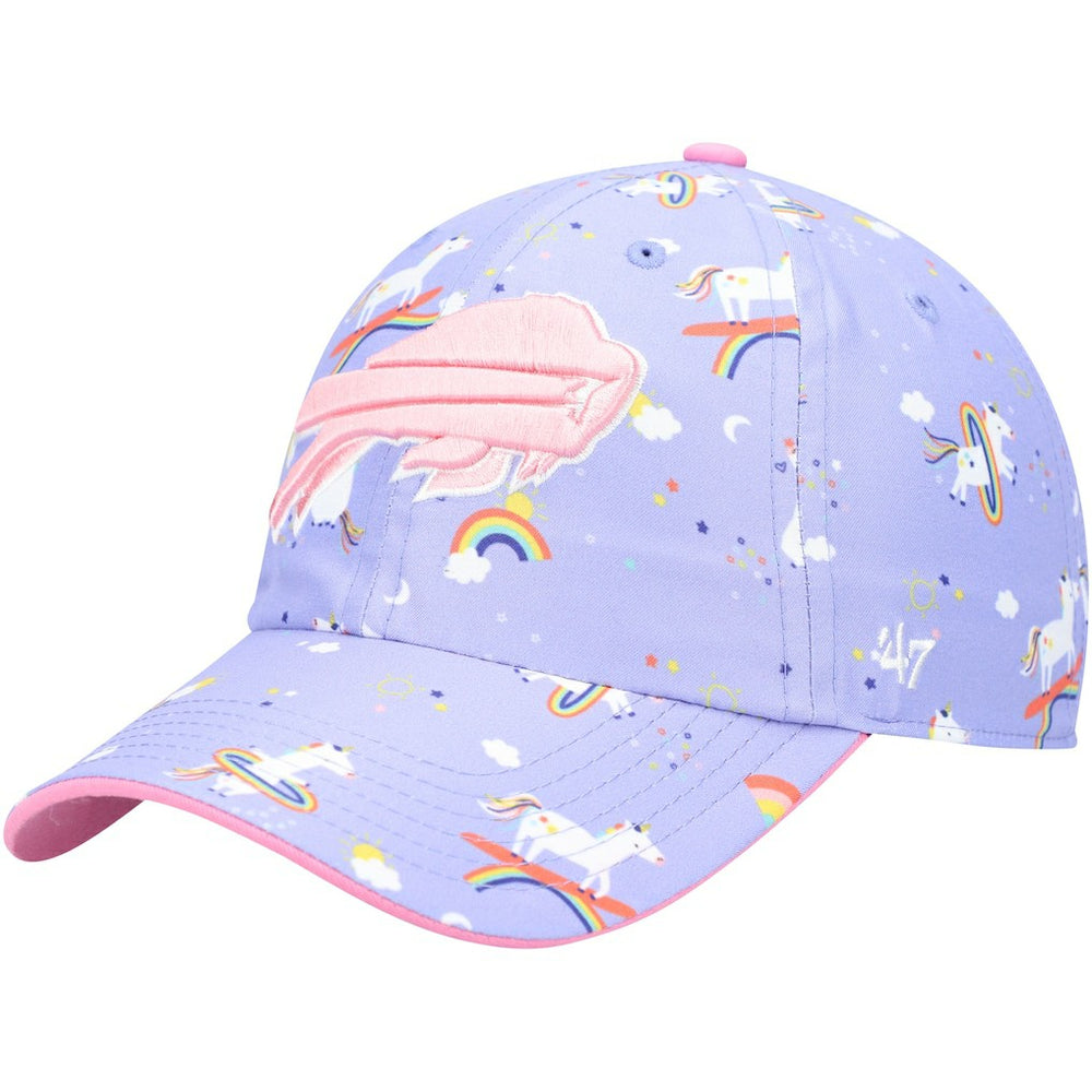 Buffalo Bills '47 Girls Preschool Unicorn Clean Up Adjustable Hat - Purple on sale