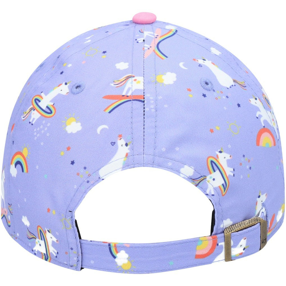 Kansas City Chiefs '47 Girls Preschool Unicorn Clean Up Adjustable Hat - Purple for sale