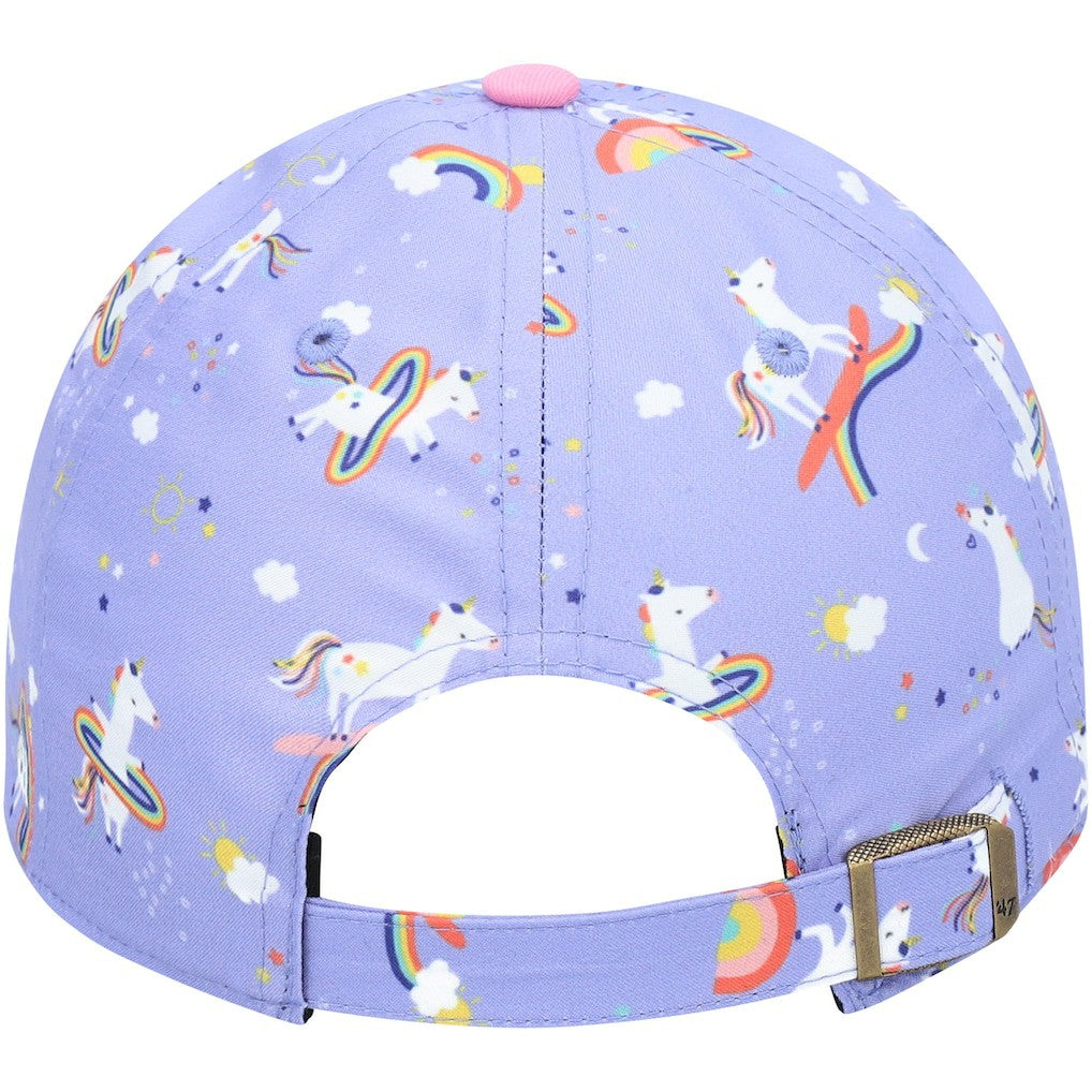 Las Vegas Raiders '47 Girls Preschool Unicorn Clean Up Adjustable Hat - Purple online