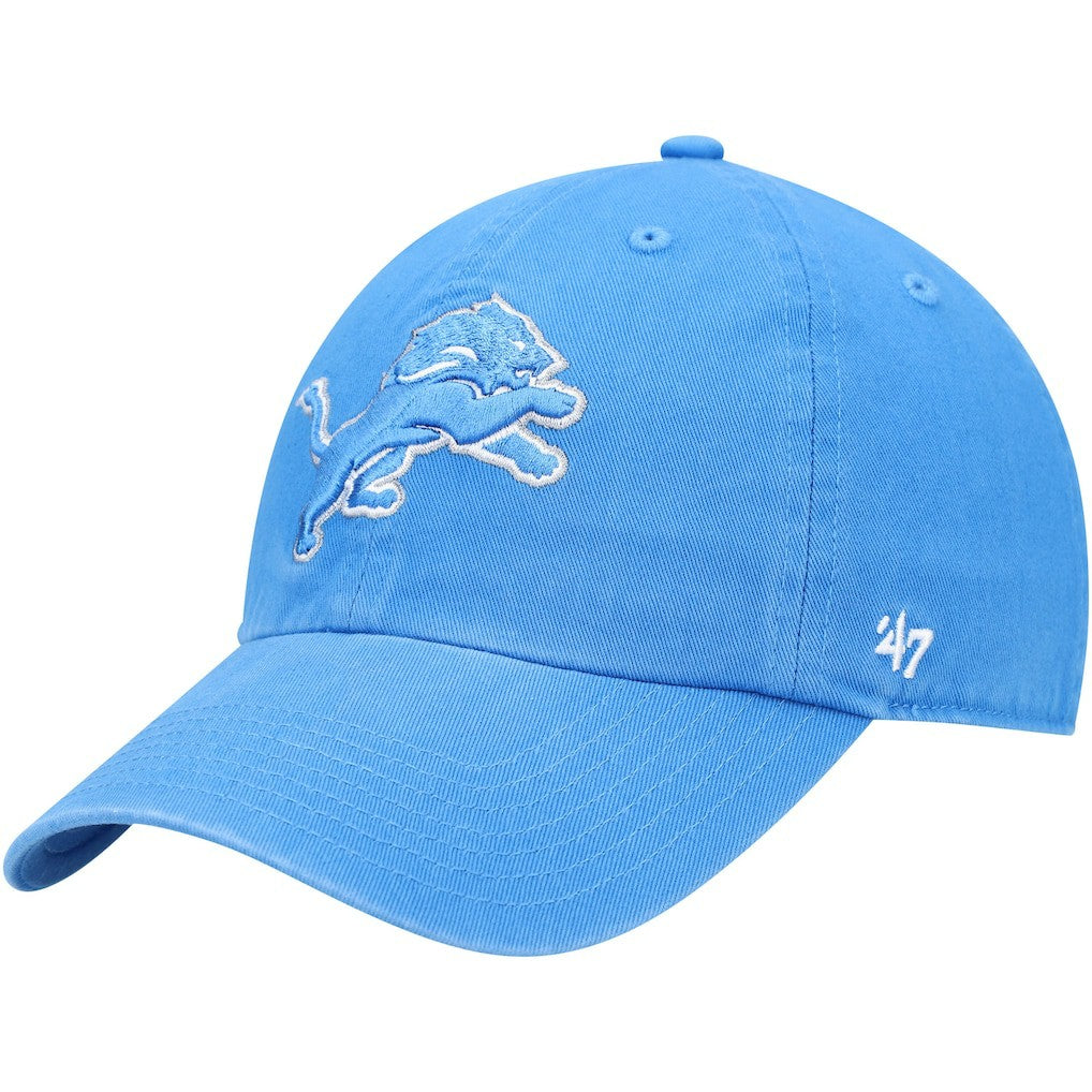 Detroit Lions '47 Youth Logo Clean Up Adjustable Hat - Blue on sale