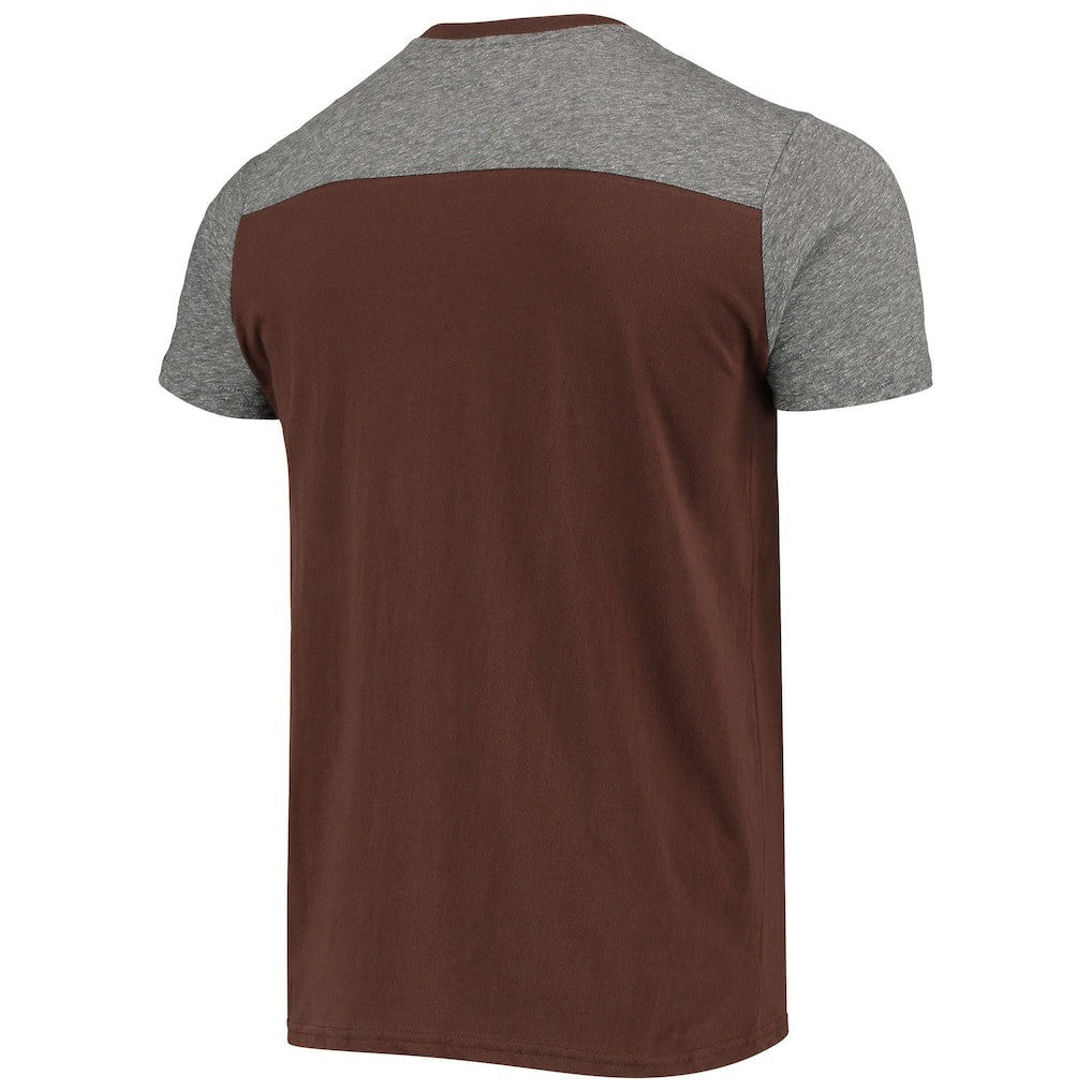 Cleveland Browns Majestic Threads Field Goal Slub T-Shirt - Brown/Gray online