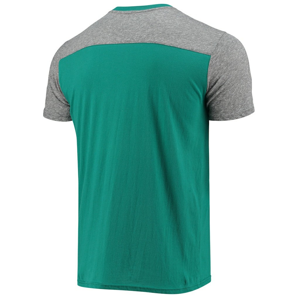 Miami Dolphins Majestic Threads Field Goal Slub T-Shirt - Aqua/Gray outlet