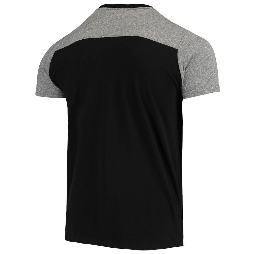 Las Vegas Raiders Majestic Threads Field Goal Slub T-Shirt - Black/Gray sale