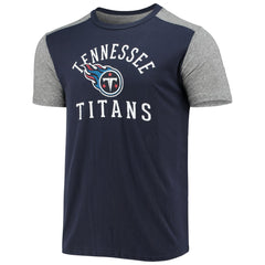 Tennessee Titans Majestic Threads Field Goal Slub T-Shirt - Navy/Gray discount