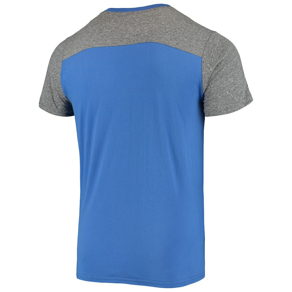 Buffalo Bills Majestic Threads Gridiron Classics Field Goal Slub T-Shirt - Royal/Heathered Gray outlet