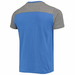 New York Giants Majestic Threads Gridiron Classics Field Goal Slub T-Shirt - Royal/Heathered Gray sale
