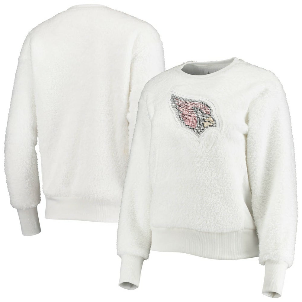 Arizona Cardinals Touch Women's Milestone Tracker Pullover Sweatshirt - White on sale