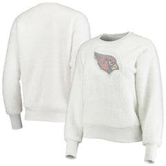 Arizona Cardinals Touch Women's Milestone Tracker Pullover Sweatshirt - White on sale