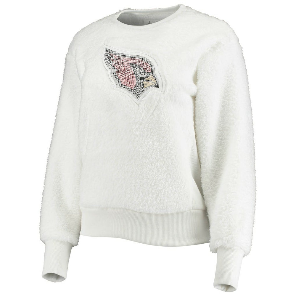Arizona Cardinals Touch Women's Milestone Tracker Pullover Sweatshirt - White on sale