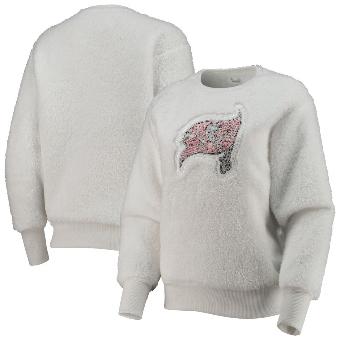 Tampa Bay Buccaneers Touch Women's Milestone Tracker Pullover Sweatshirt - White online