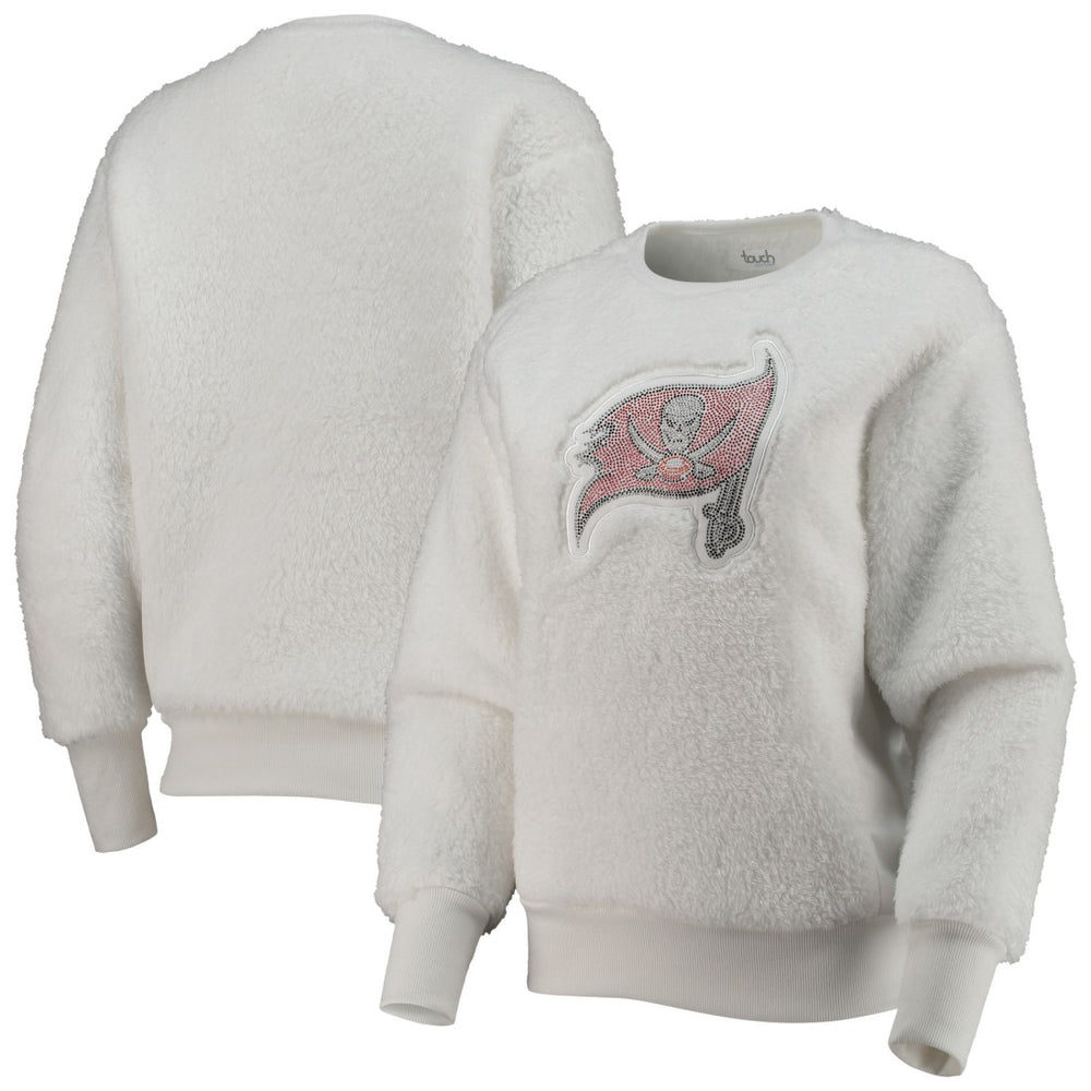Tampa Bay Buccaneers Touch Women's Milestone Tracker Pullover Sweatshirt - White online